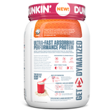 Dymatize Iso 100, Dunkin Glazed Donut New — side of pack