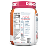 Dymatize Dymatize Iso 100 dunkin glazed donut new nutrition panel