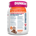 Dymatize Iso 100, Dunkin Mocha Latte New — side of pack