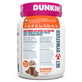 Dymatize Iso 100, Dunkin Mocha Latte New — side of pack
