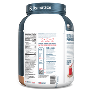 Dymatize ISO100 Fudge Brownie back of pack