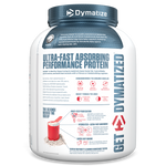 Dymatize Iso 100, Cookie N Cream — side of pack