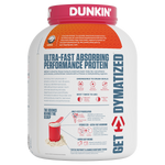 Dymatize Iso 100, Dunkin Glazed Donut New — side of pack