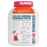 Dymatize Iso 100, Dunkin Mocha Latte New — side of pack