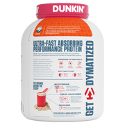 Dymatize Iso 100, Dunkin Mocha Latte New — side of pack