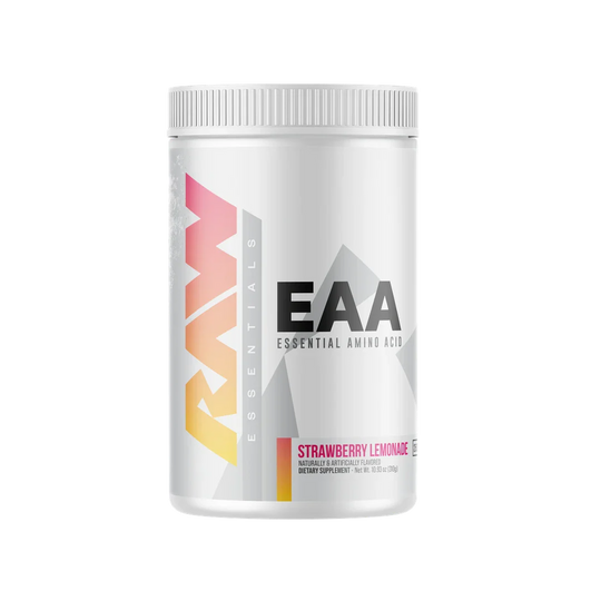 Raw Nutrition EAA, Strawberry Lemonade powder