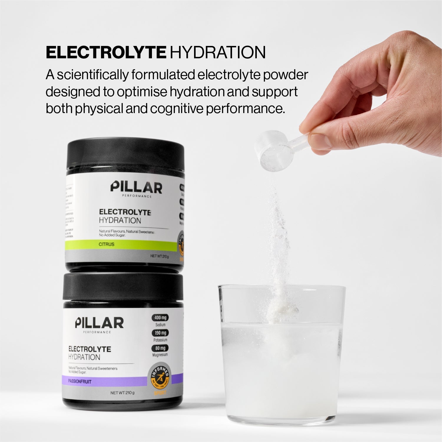 Pillar Performance Electrolyte Hydration, Citrus