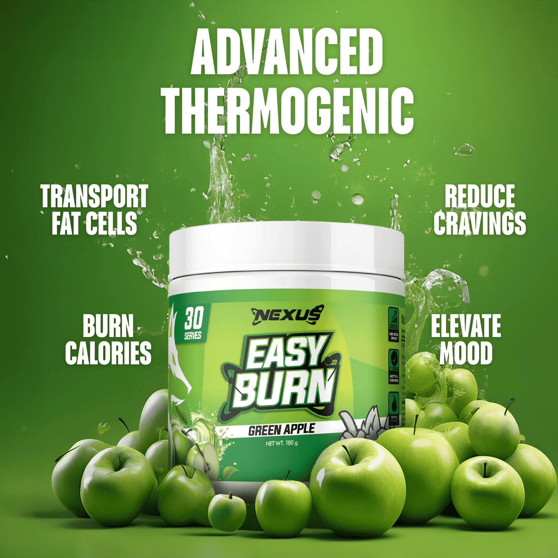 Nexus Easy Burn, Green Apple