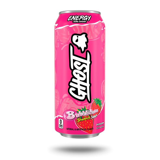 Ghost Energy Strawberry Bubblegum 500ml front