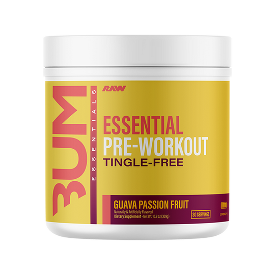 Raw Nutrition Essential Tingle Free Pre workout, Guava powder