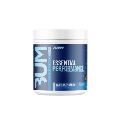 Raw Nutrition Essential Performance, Blue Rathberry powder