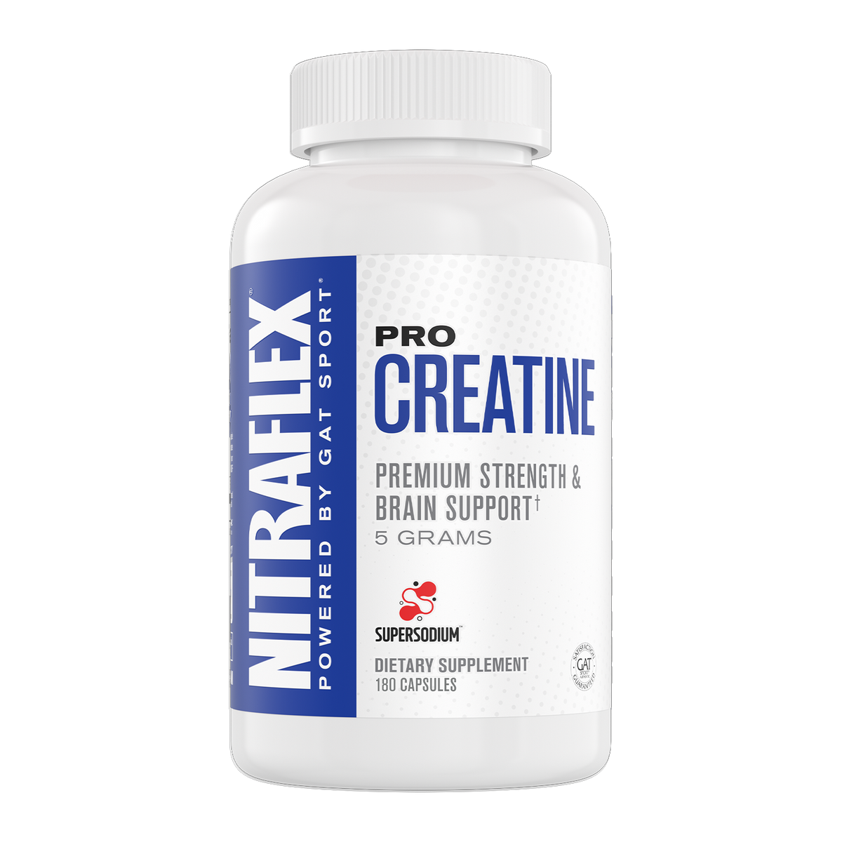 GAT Sport Nitraflex Pro-Creatine 180 Caps front