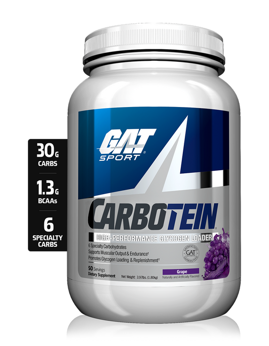 GAT Sport Carbotein Grape 50 Serves front