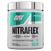 GAT Sport Nitraflex pre-workout, Beach Blast powder, 309g, NZ Supps