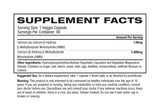 Gaspari HMB NZ supplement facts and nutrition panel