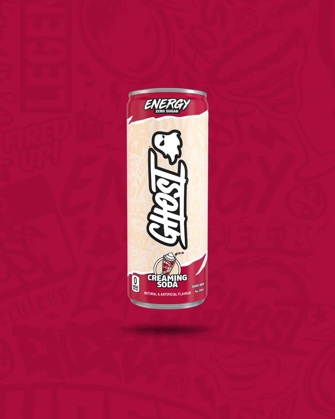 Ghost 12-Pack Energy RTD - Creaming Soda