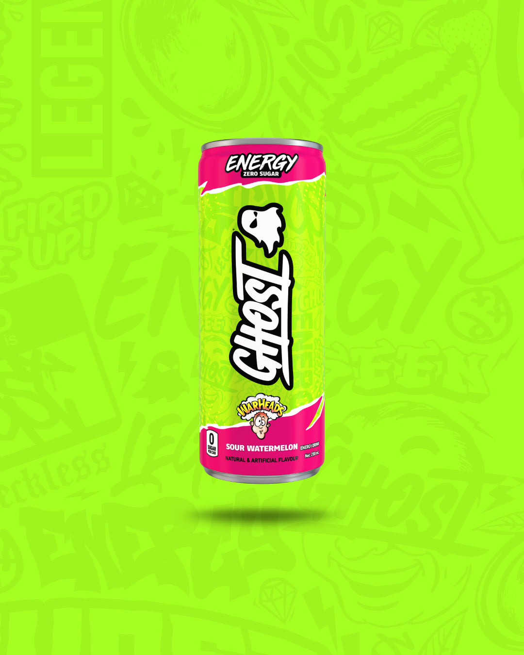 Ghost Energy RTD - Warheads Watermelon