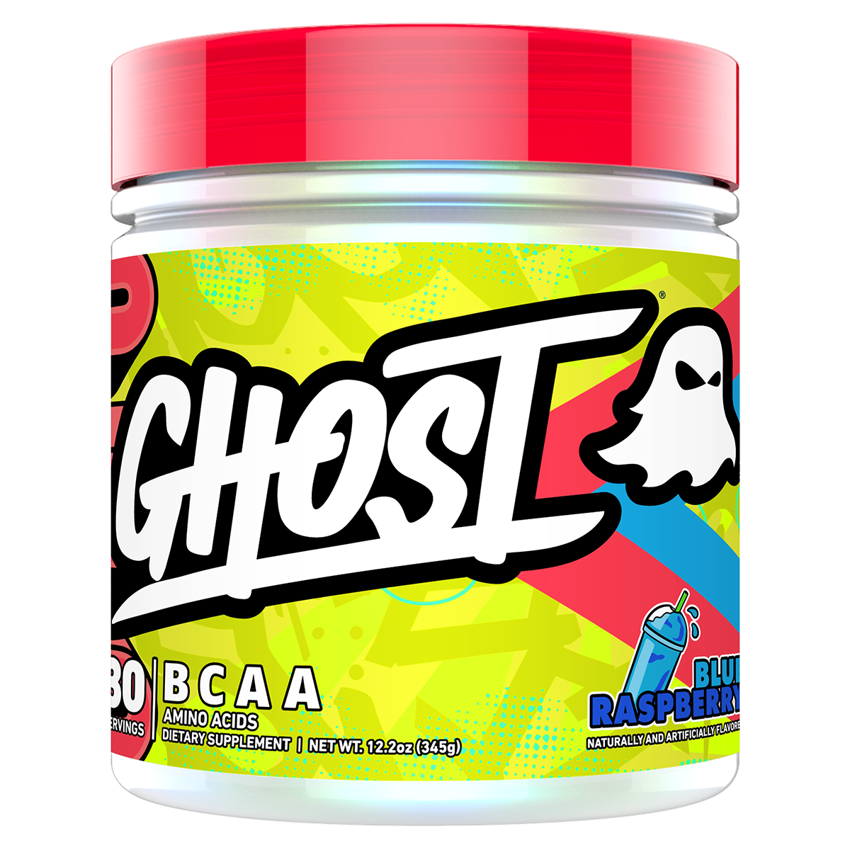 Ghost BCAA V2, Blue Raspberry New