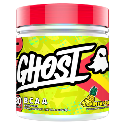 Ghost BCAA V2, Pineapple New, 345g, NZ Supps