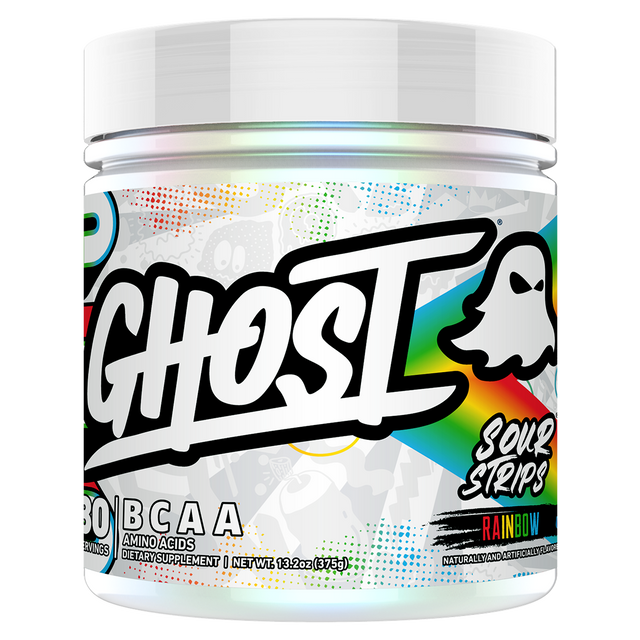 Ghost BCAA V2, Sour Strip Rainbow Candy