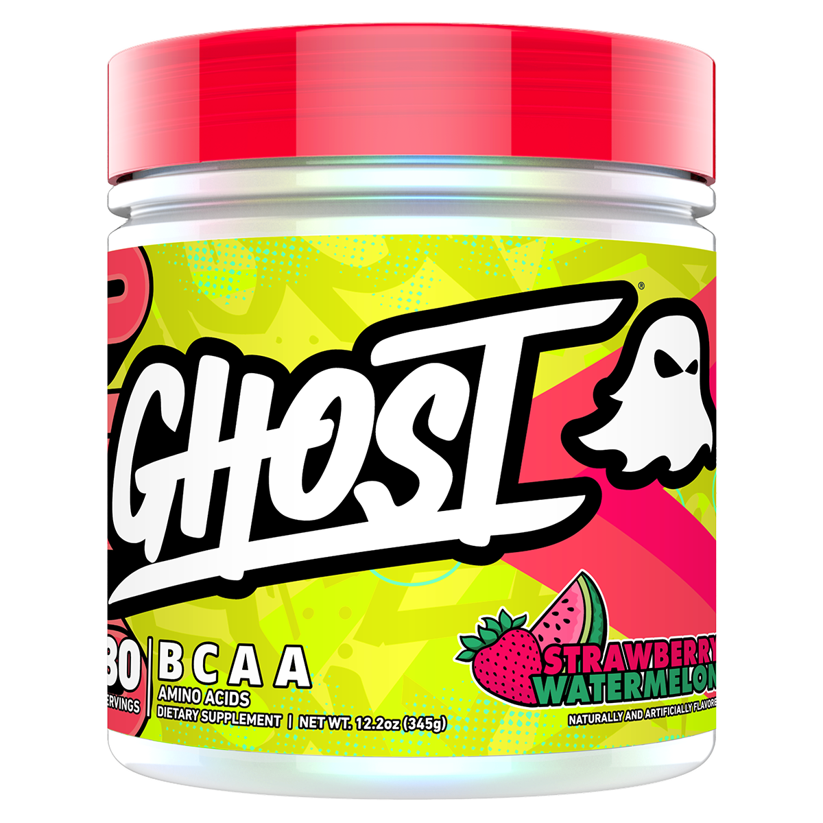 Ghost BCAA V2, Strawberry Watermelon New powder