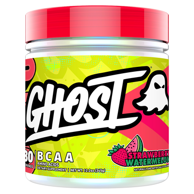 Ghost BCAA V2, Strawberry Watermelon New powder, 345g, NZ Supps