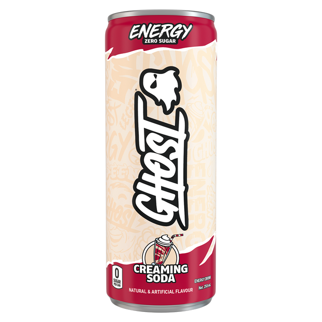 Ghost Energy RTD, Creaming Soda, 250ml, NZ Supps