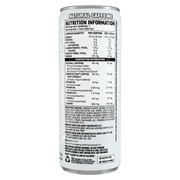 Ghost Ghost Energy RTD original nutrition panel