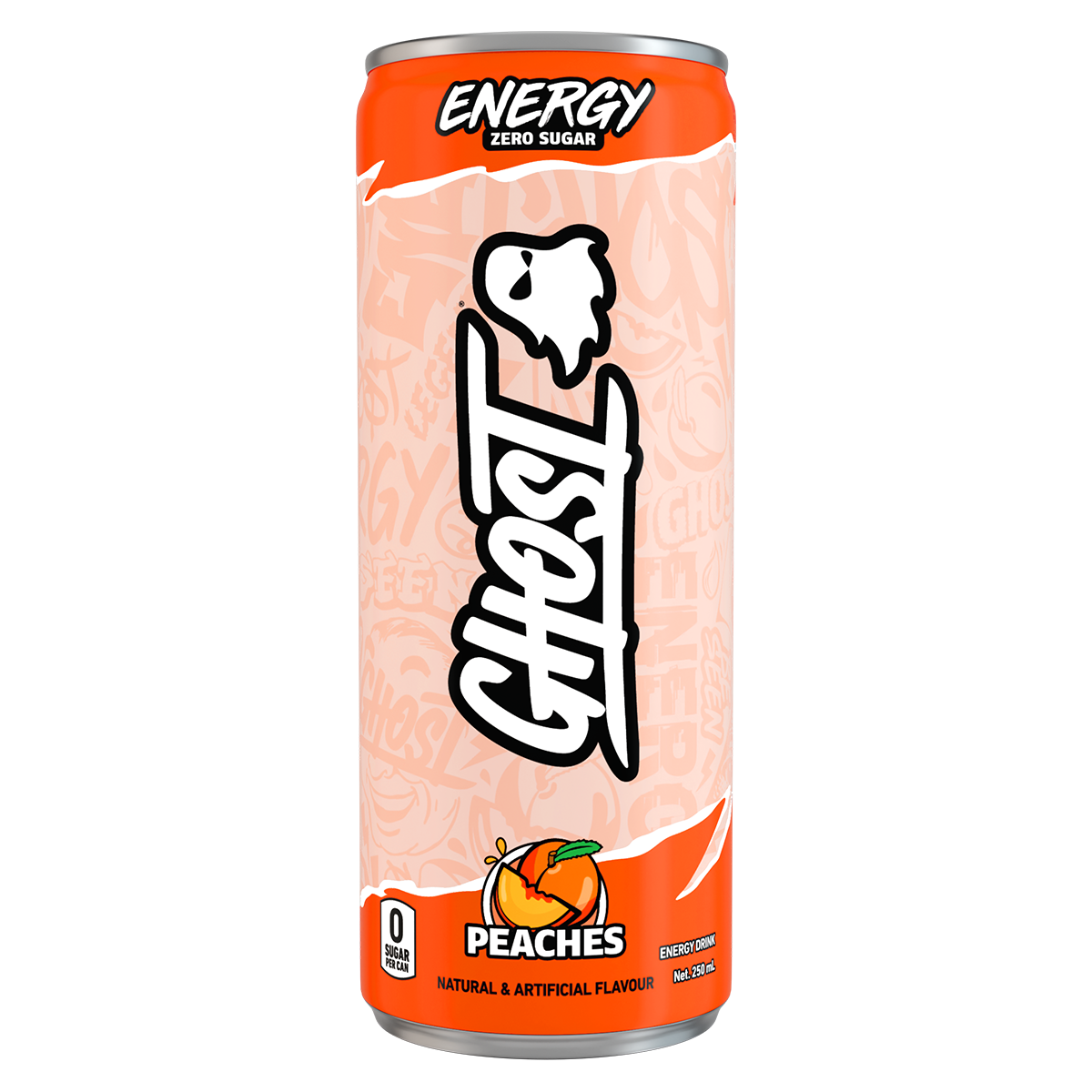 Ghost Energy RTD, Peach