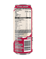 Ghost Energy RTD Creaming Soda 500ml supplement facts and nutrition panel
