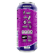 Ghost Energy RTD, Grape — side of pack