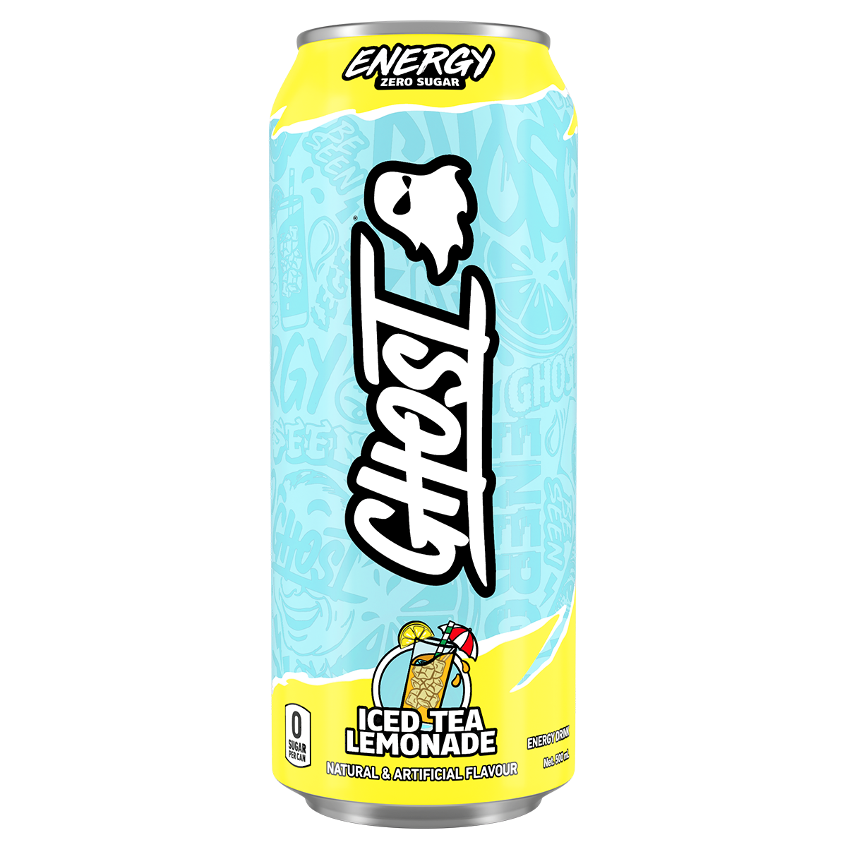 Ghost Energy RTD, Ice Tea Lemonade ready-to-drink