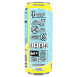 Ghost Energy RTD, Ice Tea Lemonade — side of pack