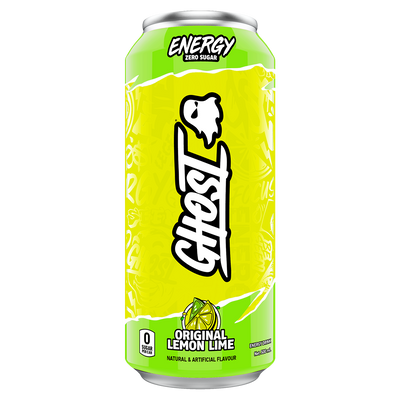 Ghost Energy RTD, Lemon Lime, 500ml, NZ Supps