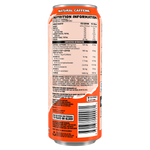 Ghost Energy RTD Peaches supplement facts and nutrition panel