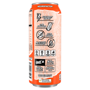 Ghost Energy RTD, Peaches — side of pack