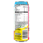 Ghost 12-Pack Energy RTD Sour Strip nutrition panel