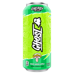 Ghost Energy RTD, Warheads Sour Green Apple New
