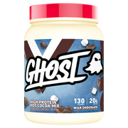 Ghost Hot Cocoa Mix whey protein powder, 533g, NZ Supps