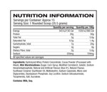 Ghost Hot Cocoa Mix supplement facts and nutrition panel