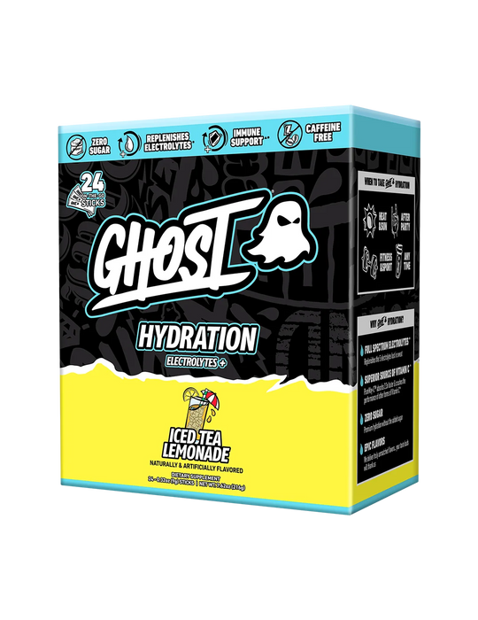 Ghost Hydration Sticks Ice Tea Lemonade box front