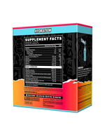 Ghost Hydration Sticks Strawbango supplement facts and nutrition panel