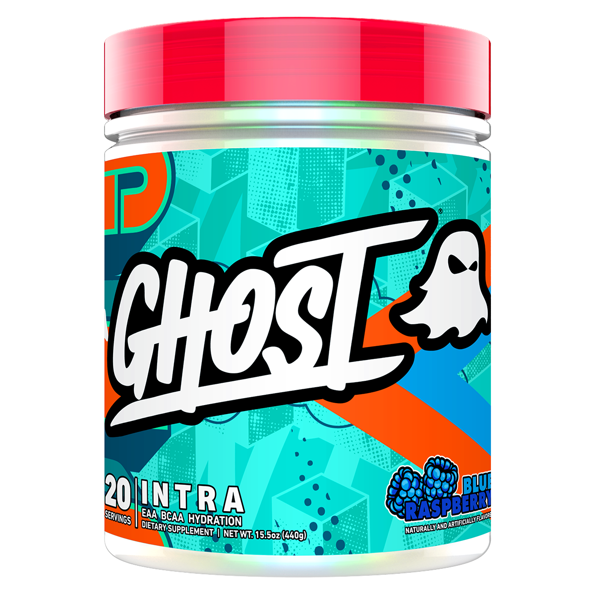 Ghost Intra, Blue Raspberry powder