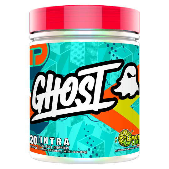 Ghost Intra, Lemon Lime — front of pack