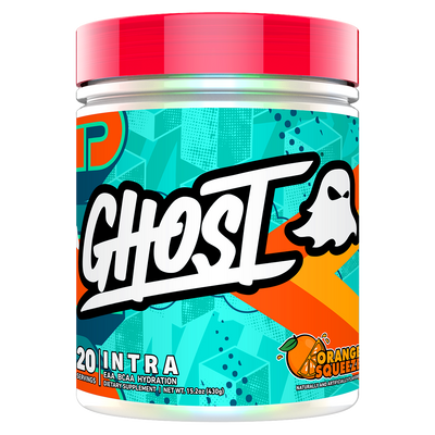 Ghost Intra EAA amino acids, Orange Squeeze, 440g, NZ Supps