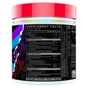 Ghost Legend All Out supplement facts and nutrition panel