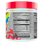 Ghost Legend V4 Blue Raspberry supplement facts and nutrition panel