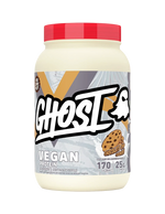 Ghost Vegan Protein Choc Chip Cookies tub front