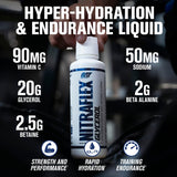 GAT Sport Nitraflex Glycerol supplement facts and nutrition panel