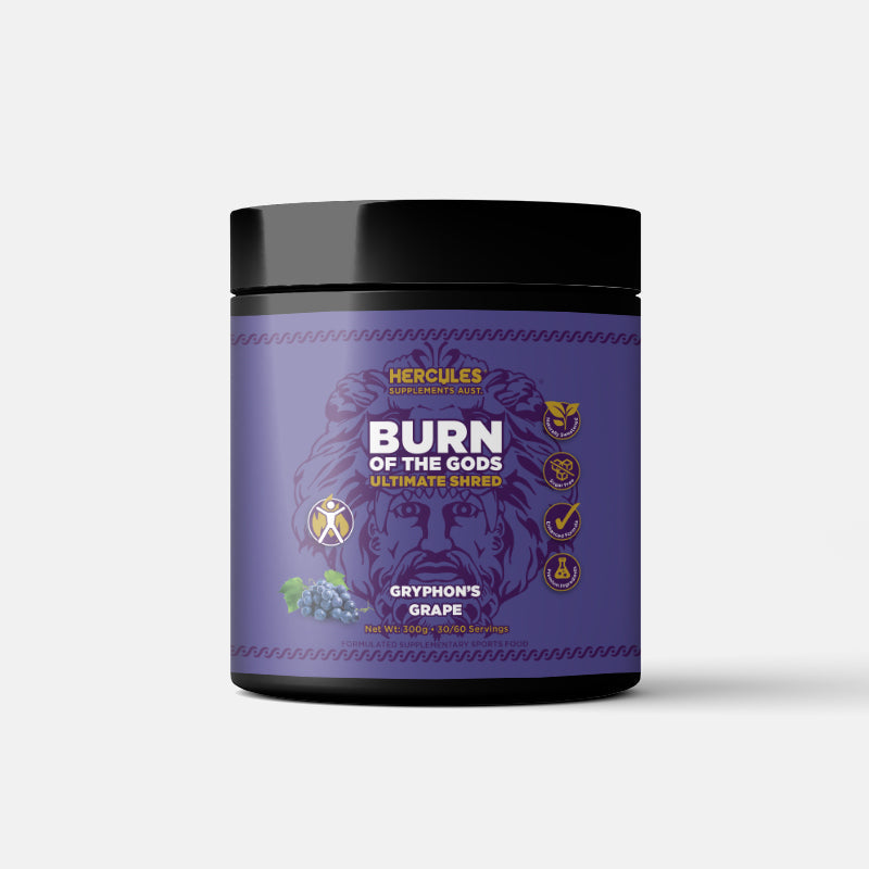 Hercules Burn of the Gods Gryphon's Grape front